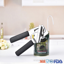 Ergonomic TPR handle unique big head can opener